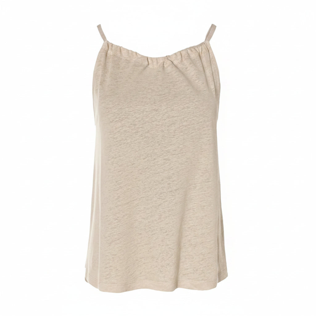 Esmara Women's Linen-Viscose Tank Top Beige